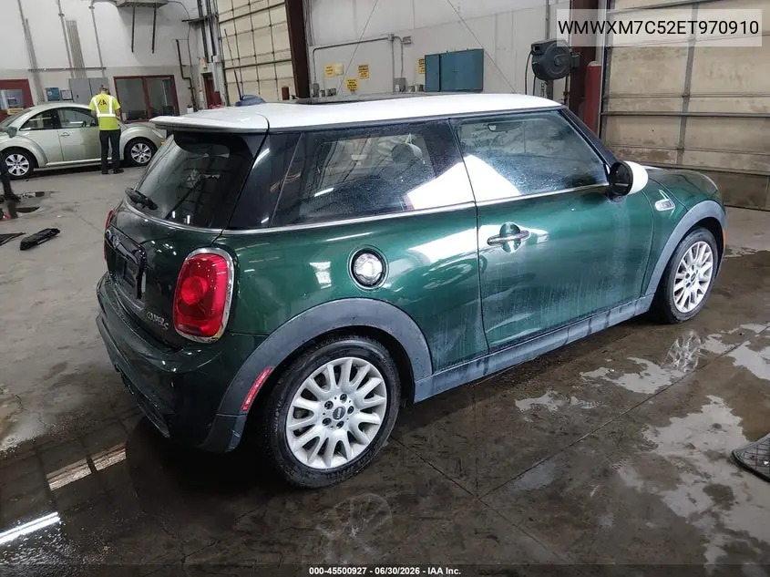 2014 Mini Hardtop Cooper S VIN: WMWXM7C52ET970910 Lot: 45500927