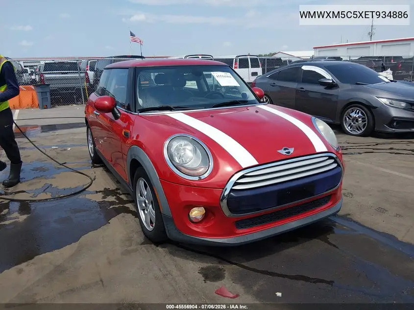 2014 Mini Hardtop Cooper VIN: WMWXM5C5XET934886 Lot: 45556904