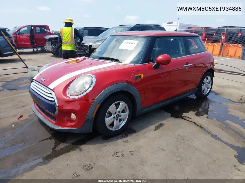 2014 Mini Hardtop Cooper VIN: WMWXM5C5XET934886 Lot: 45556904