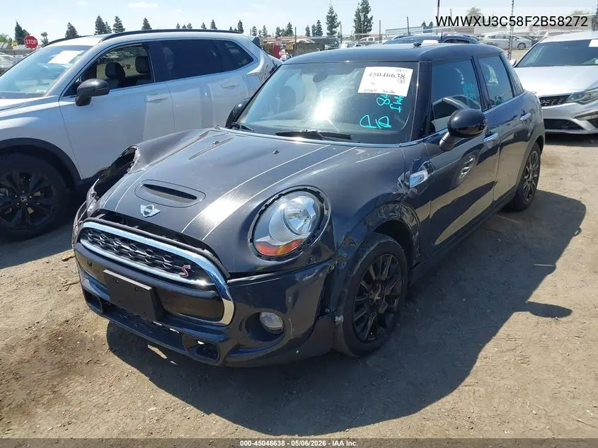 2015 Mini Hardtop Cooper S VIN: WMWXU3C58F2B58272 Lot: 45046638