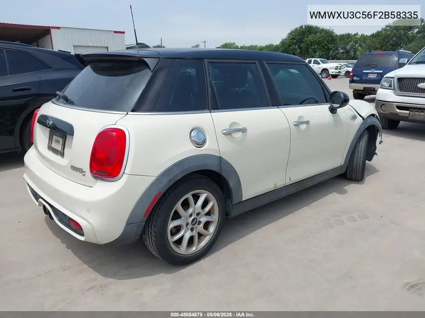 2015 Mini Hardtop Cooper S VIN: WMWXU3C56F2B58335 Lot: 45054878