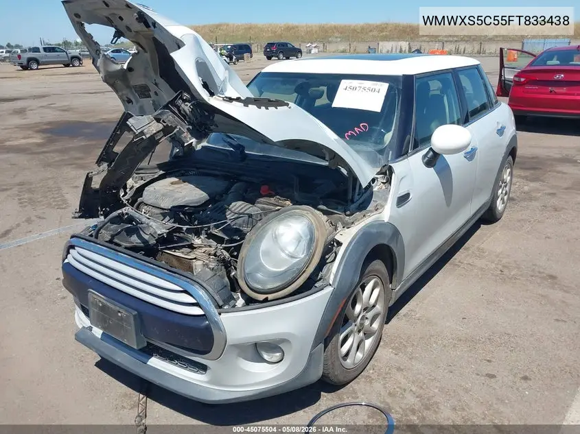 2015 Mini Hardtop Cooper VIN: WMWXS5C55FT833438 Lot: 45075504