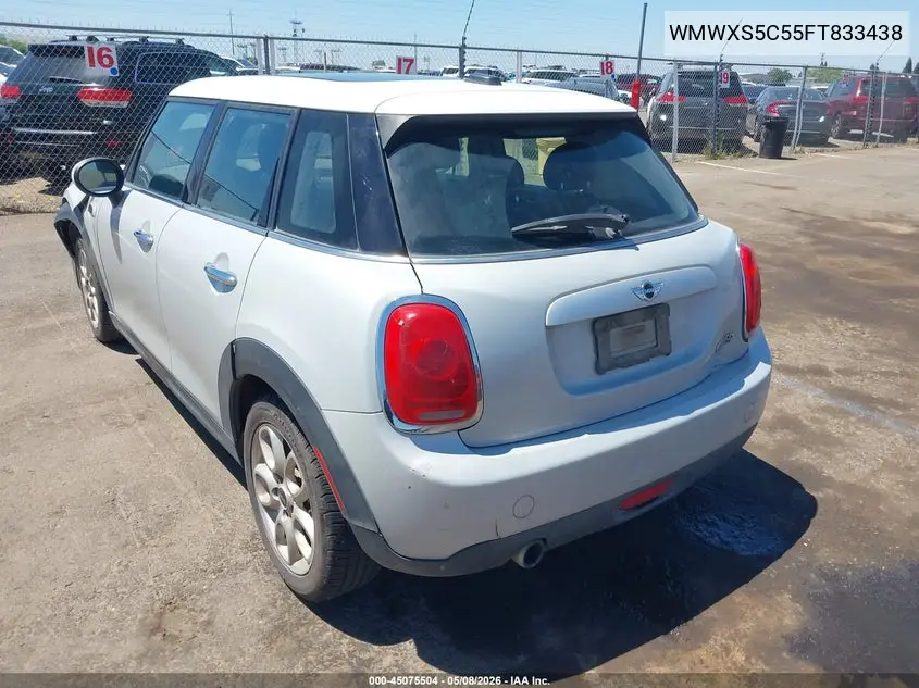 2015 Mini Hardtop Cooper VIN: WMWXS5C55FT833438 Lot: 45075504