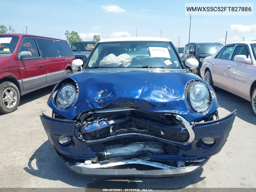 2015 Mini Hardtop Cooper VIN: WMWXS5C52FT827886 Lot: 45155401