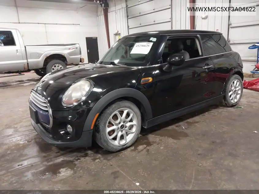 2015 Mini Hardtop Cooper VIN: WMWXM5C5XF3A04622 Lot: 45236625