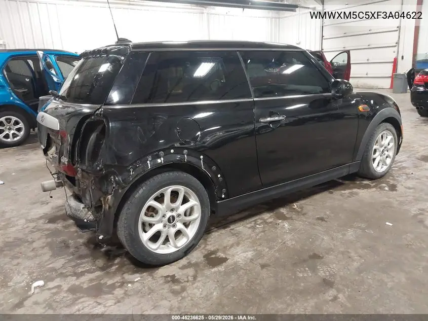 2015 Mini Hardtop Cooper VIN: WMWXM5C5XF3A04622 Lot: 45236625