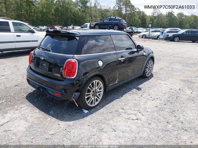 2015 Mini Hardtop Cooper S VIN: WMWXP7C50F2A61033 Lot: 45238739