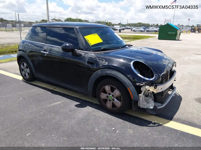 2015 Mini Hardtop Cooper VIN: WMWXM5C57F3A04335 Lot: 45249462