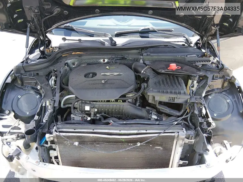2015 Mini Hardtop Cooper VIN: WMWXM5C57F3A04335 Lot: 45249462