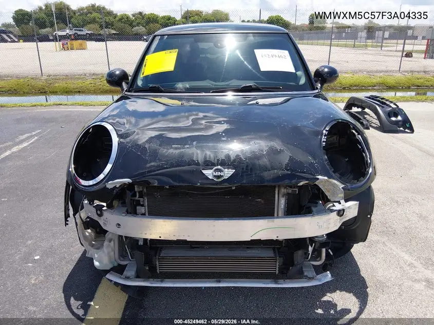 2015 Mini Hardtop Cooper VIN: WMWXM5C57F3A04335 Lot: 45249462