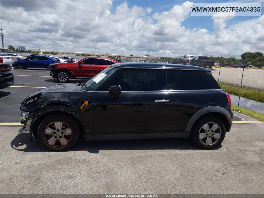2015 Mini Hardtop Cooper VIN: WMWXM5C57F3A04335 Lot: 45249462