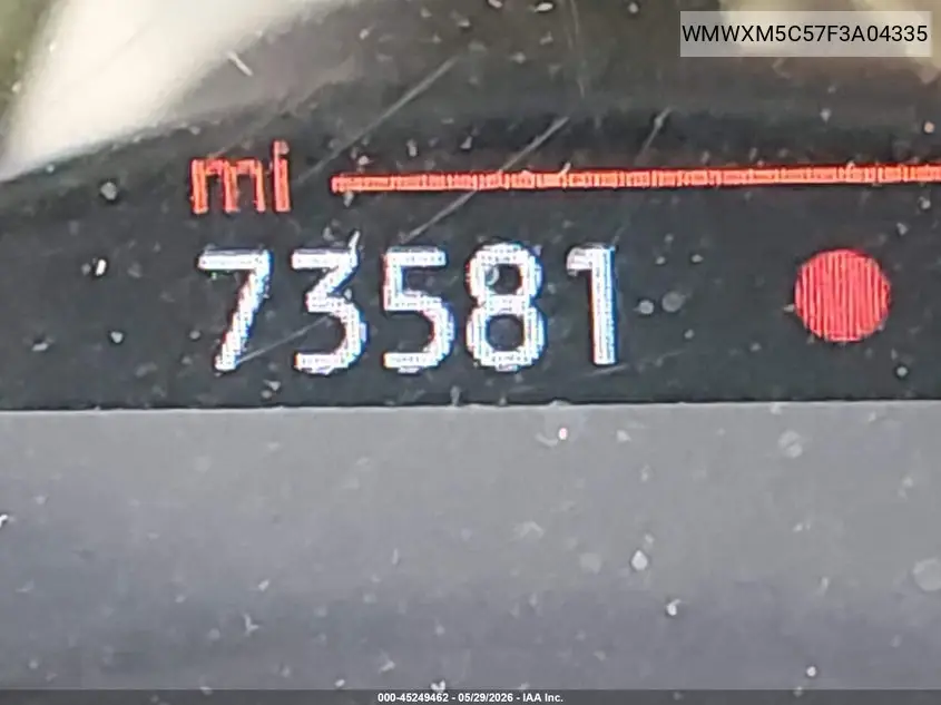 2015 Mini Hardtop Cooper VIN: WMWXM5C57F3A04335 Lot: 45249462