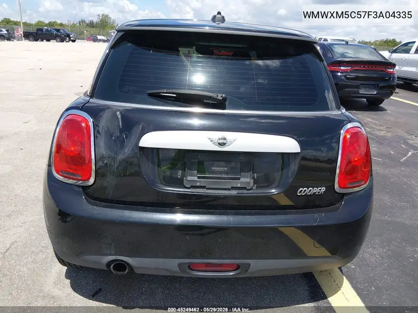 2015 Mini Hardtop Cooper VIN: WMWXM5C57F3A04335 Lot: 45249462