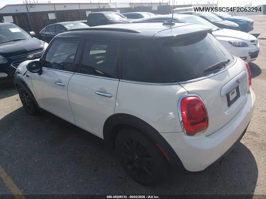 2015 Mini Hardtop Cooper VIN: WMWXS5C54F2C63294 Lot: 45259133
