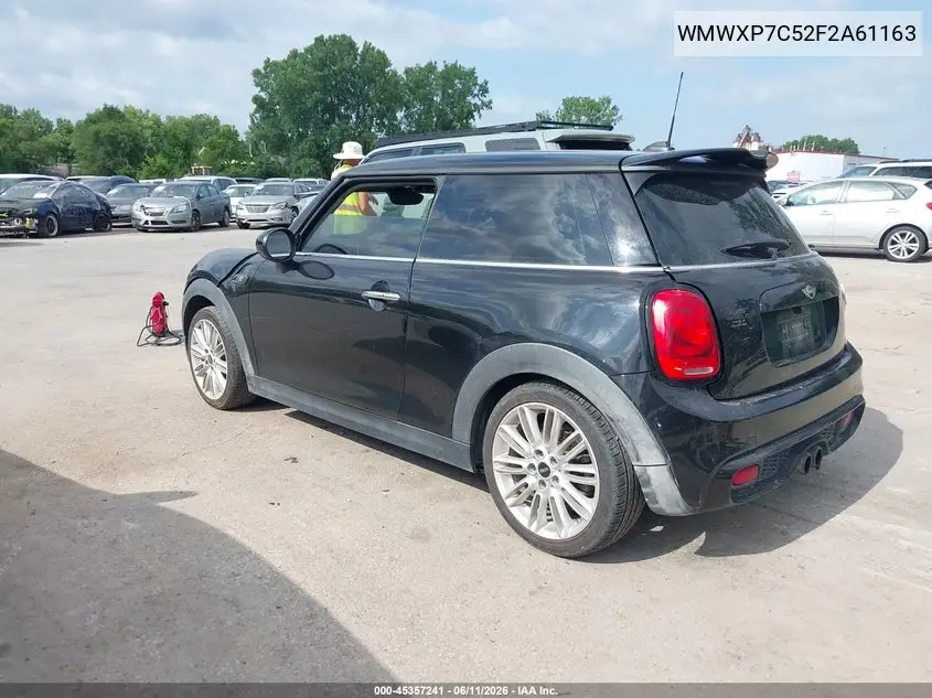 2015 Mini Hardtop Cooper S VIN: WMWXP7C52F2A61163 Lot: 45357241