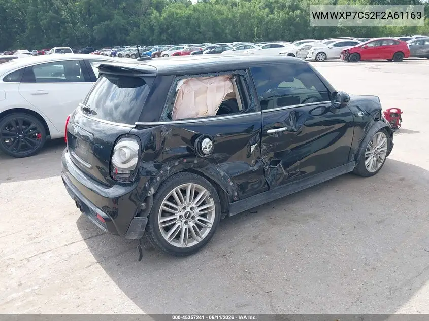 2015 Mini Hardtop Cooper S VIN: WMWXP7C52F2A61163 Lot: 45357241
