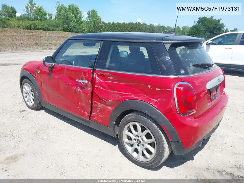 2015 Mini Hardtop Cooper VIN: WMWXM5C57FT973131 Lot: 45557390