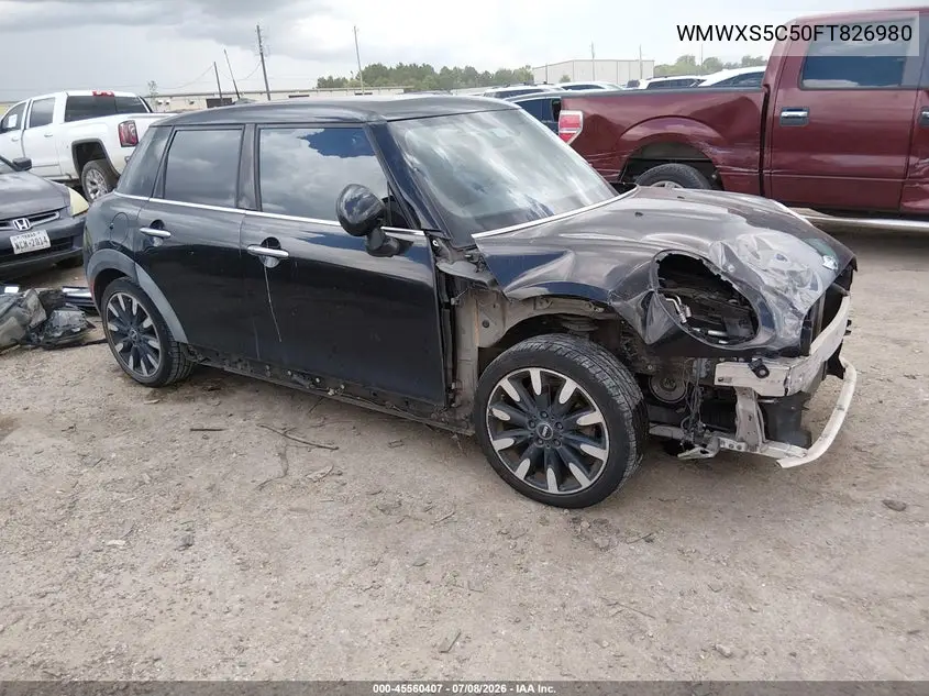 2015 Mini Hardtop Cooper VIN: WMWXS5C50FT826980 Lot: 45560407