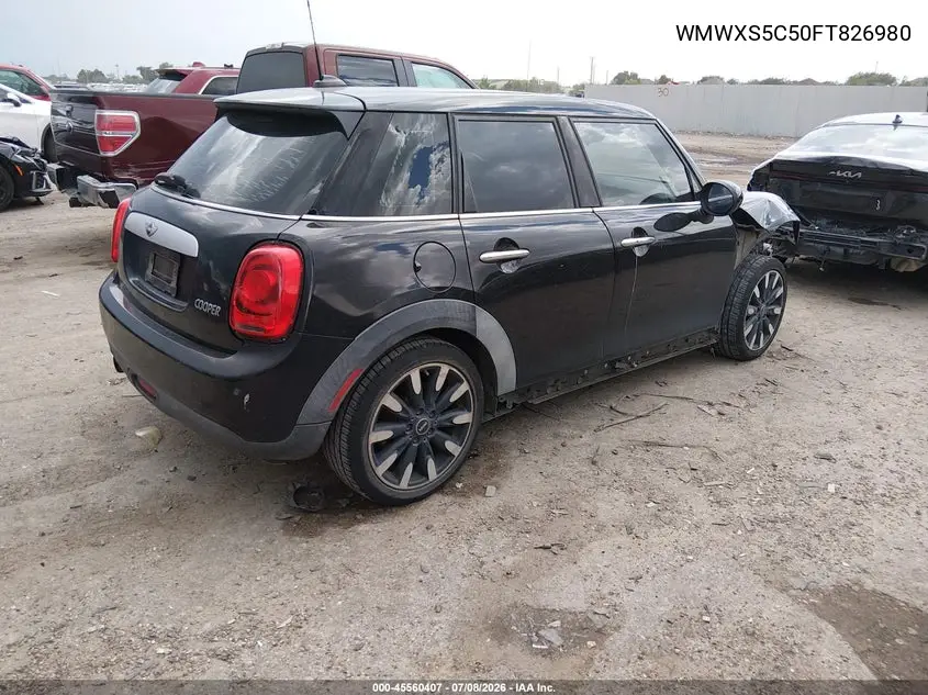 2015 Mini Hardtop Cooper VIN: WMWXS5C50FT826980 Lot: 45560407