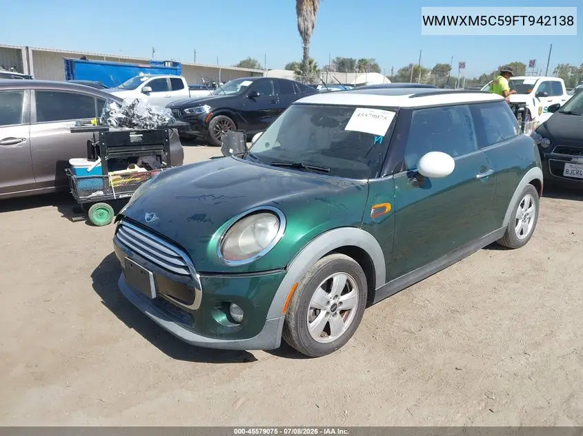 2015 Mini Hardtop Cooper VIN: WMWXM5C59FT942138 Lot: 45579075