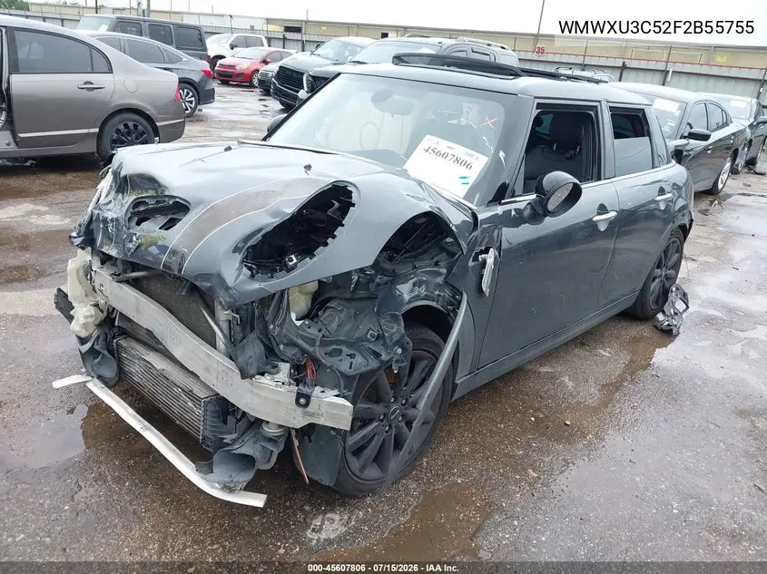 2015 Mini Hardtop Cooper S VIN: WMWXU3C52F2B55755 Lot: 45607806