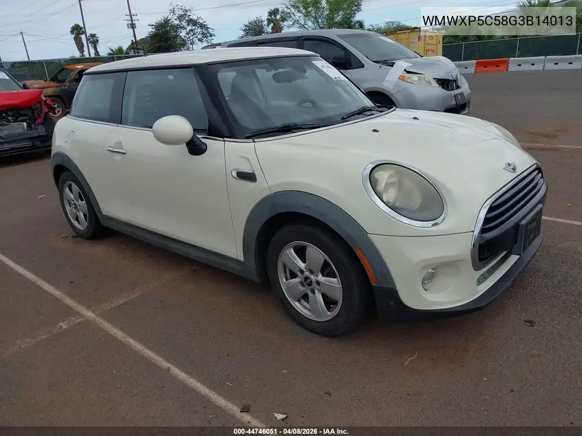 2016 Mini Hardtop Cooper VIN: WMWXP5C58G3B14013 Lot: 44746051