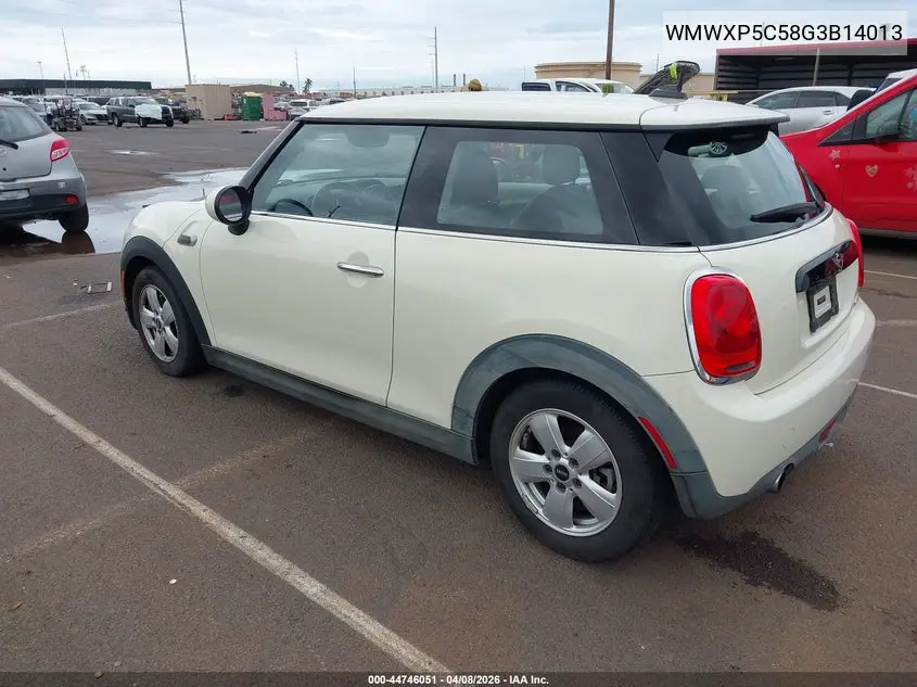 2016 Mini Hardtop Cooper VIN: WMWXP5C58G3B14013 Lot: 44746051