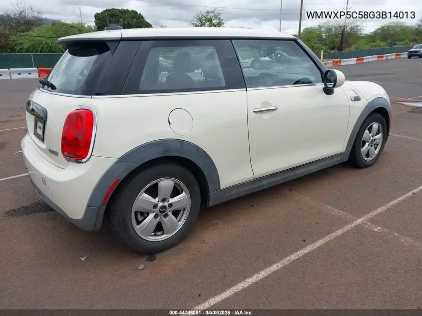 2016 Mini Hardtop Cooper VIN: WMWXP5C58G3B14013 Lot: 44746051