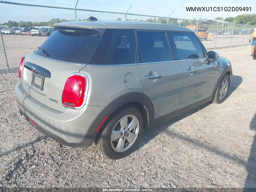 2016 Mini Hardtop Cooper VIN: WMWXU1C51G2D09491 Lot: 45026930