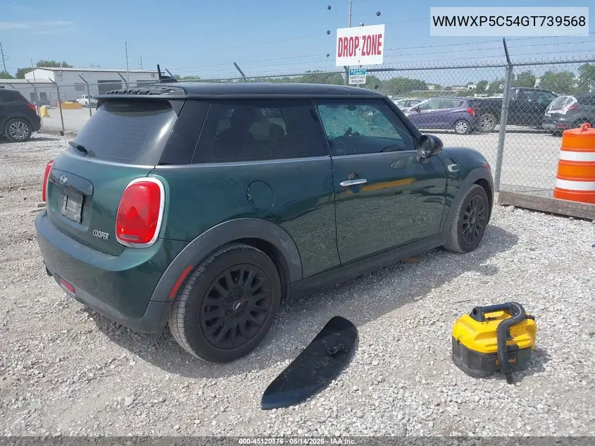 2016 Mini Hardtop Cooper VIN: WMWXP5C54GT739568 Lot: 45120376