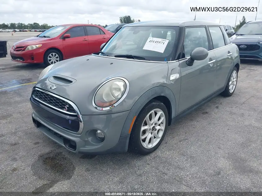 2016 Mini Hardtop Cooper S VIN: WMWXU3C56G2D29621 Lot: 45145571