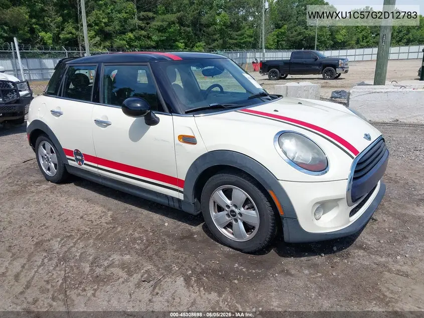 2016 Mini Hardtop Cooper VIN: WMWXU1C57G2D12783 Lot: 45308698