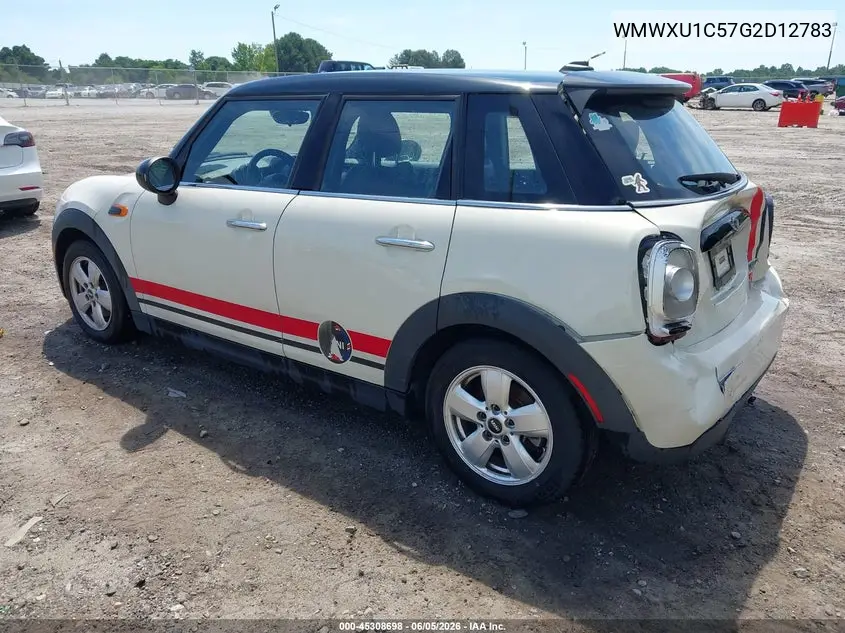 2016 Mini Hardtop Cooper VIN: WMWXU1C57G2D12783 Lot: 45308698