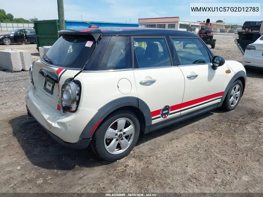 2016 Mini Hardtop Cooper VIN: WMWXU1C57G2D12783 Lot: 45308698