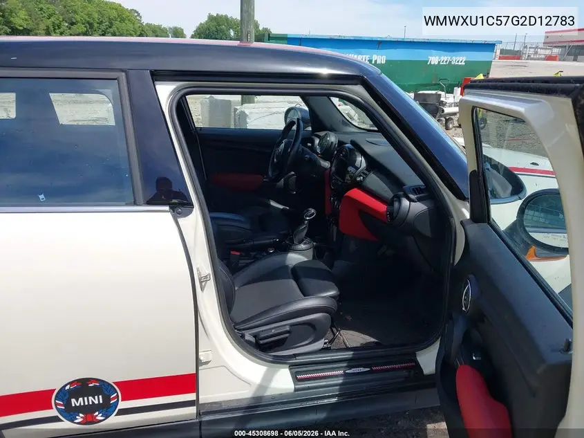 2016 Mini Hardtop Cooper VIN: WMWXU1C57G2D12783 Lot: 45308698