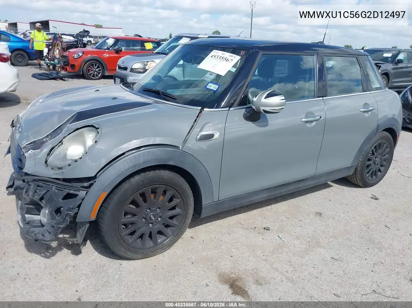 2016 Mini Hardtop Cooper VIN: WMWXU1C56G2D12497 Lot: 45335567