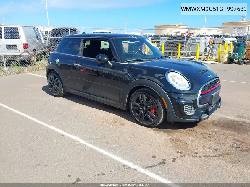 2016 Mini Hardtop John Cooper Works VIN: WMWXM9C51GT997689 Lot: 45424416