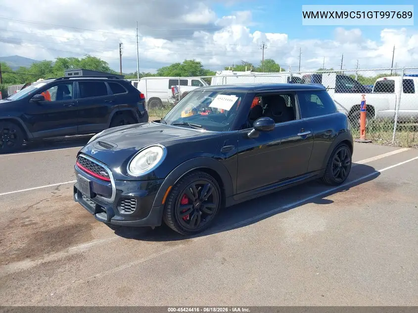 2016 Mini Hardtop John Cooper Works VIN: WMWXM9C51GT997689 Lot: 45424416