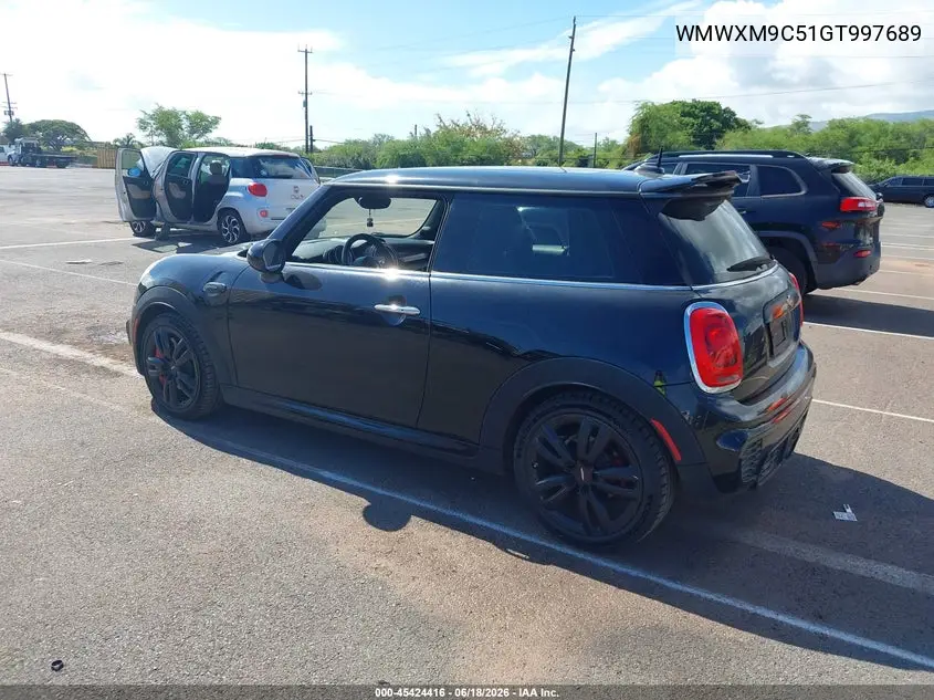 2016 Mini Hardtop John Cooper Works VIN: WMWXM9C51GT997689 Lot: 45424416