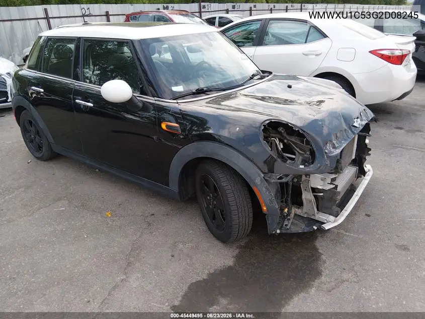 2016 Mini Hardtop Cooper VIN: WMWXU1C53G2D08245 Lot: 45449495