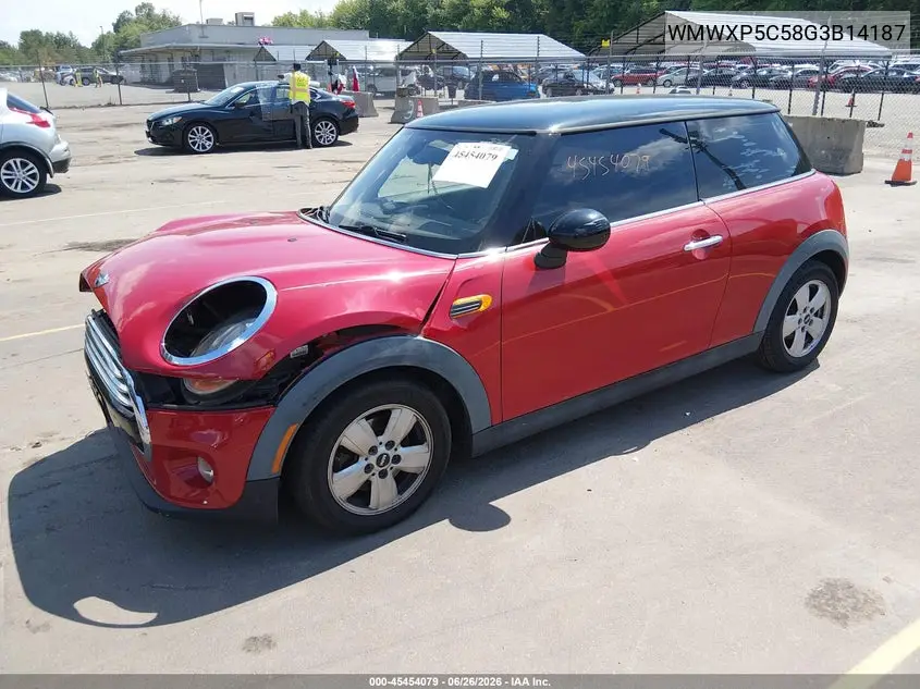 2016 Mini Hardtop Cooper VIN: WMWXP5C58G3B14187 Lot: 45454079