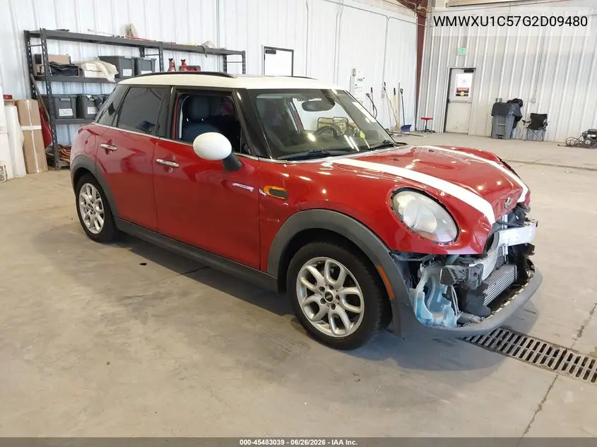 2016 Mini Hardtop Cooper VIN: WMWXU1C57G2D09480 Lot: 45483039