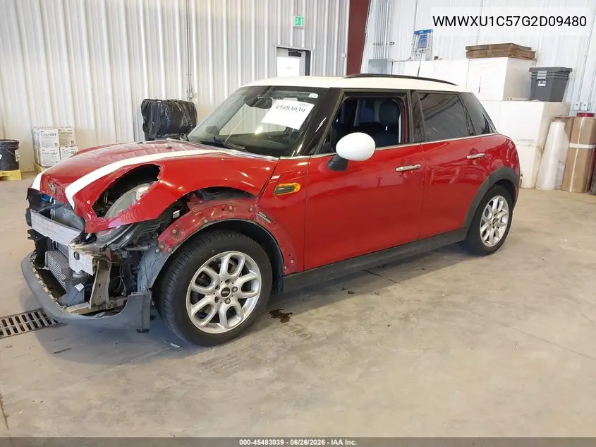 2016 Mini Hardtop Cooper VIN: WMWXU1C57G2D09480 Lot: 45483039