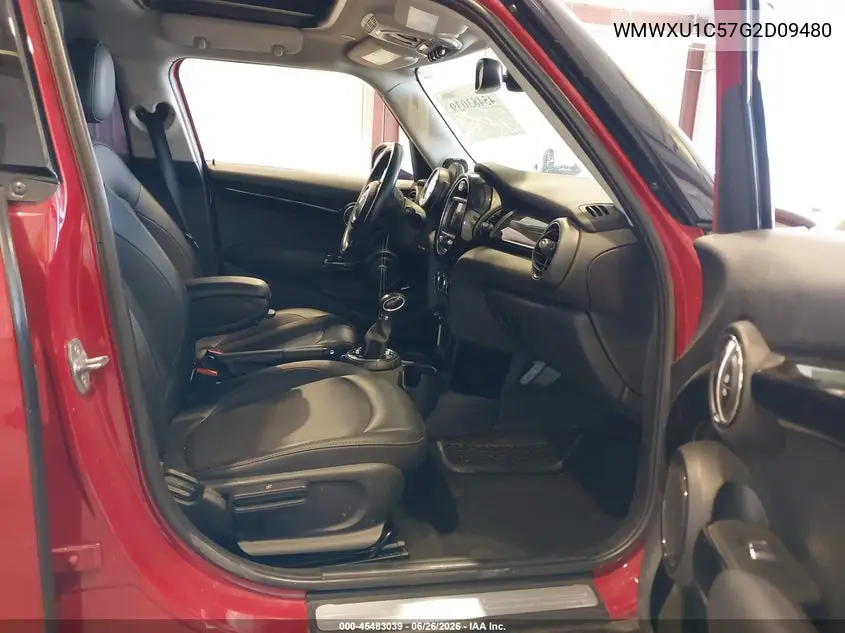 2016 Mini Hardtop Cooper VIN: WMWXU1C57G2D09480 Lot: 45483039