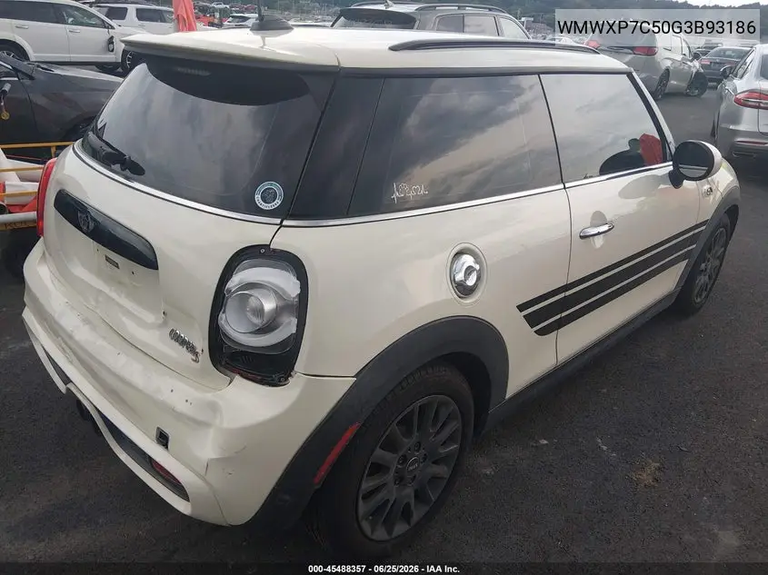2016 Mini Hardtop Cooper S VIN: WMWXP7C50G3B93186 Lot: 45488357