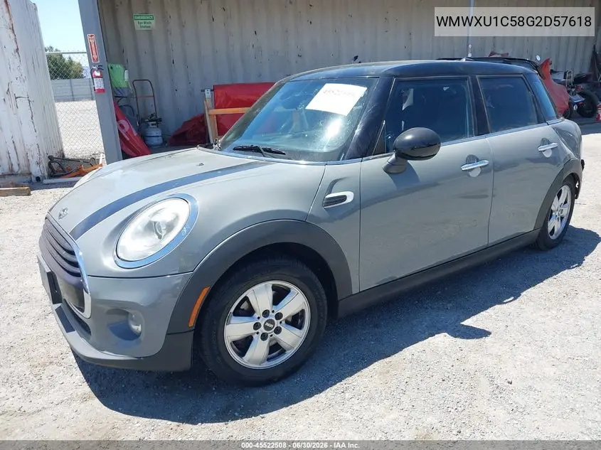 2016 Mini Hardtop Cooper VIN: WMWXU1C58G2D57618 Lot: 45522508