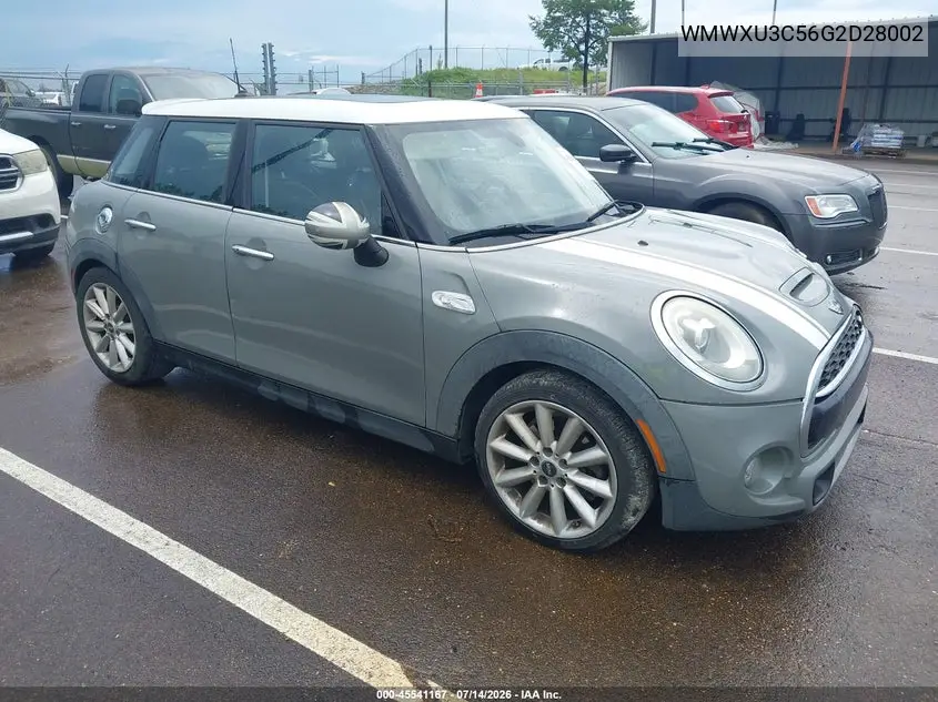 2016 Mini Hardtop Cooper S VIN: WMWXU3C56G2D28002 Lot: 45541167