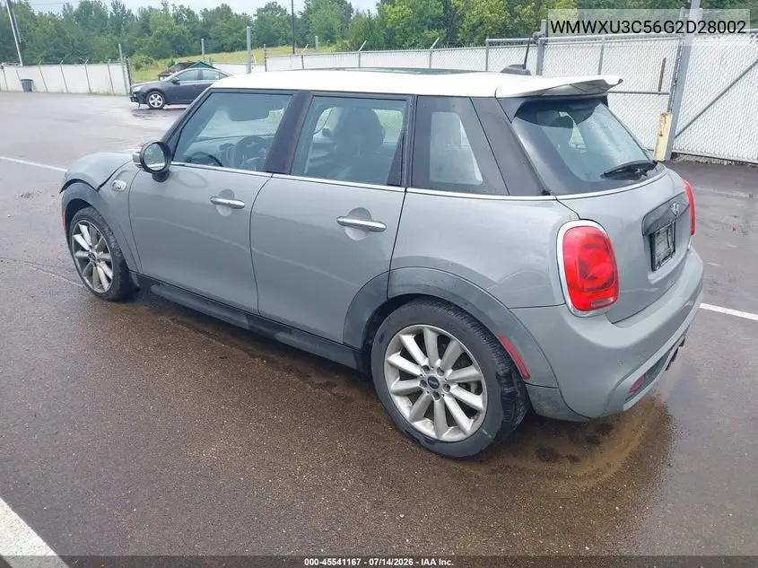2016 Mini Hardtop Cooper S VIN: WMWXU3C56G2D28002 Lot: 45541167