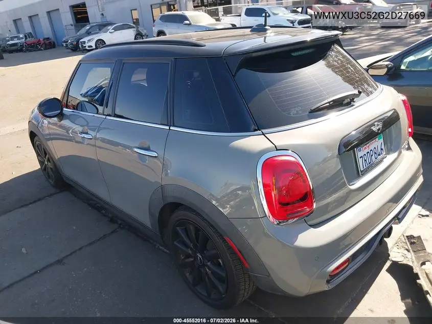 2016 Mini Hardtop Cooper S VIN: WMWXU3C52G2D27669 Lot: 45552016