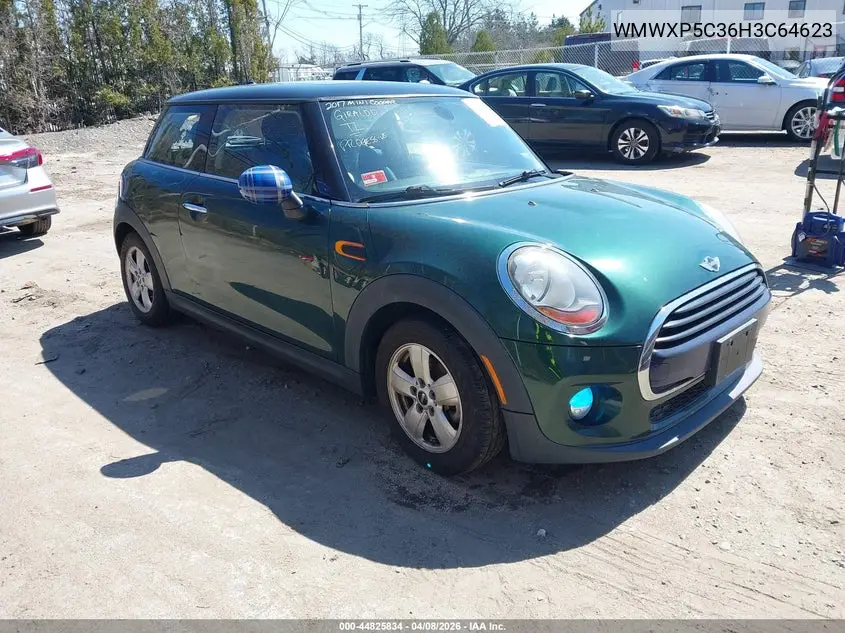 2017 Mini Hardtop Cooper VIN: WMWXP5C36H3C64623 Lot: 44825834